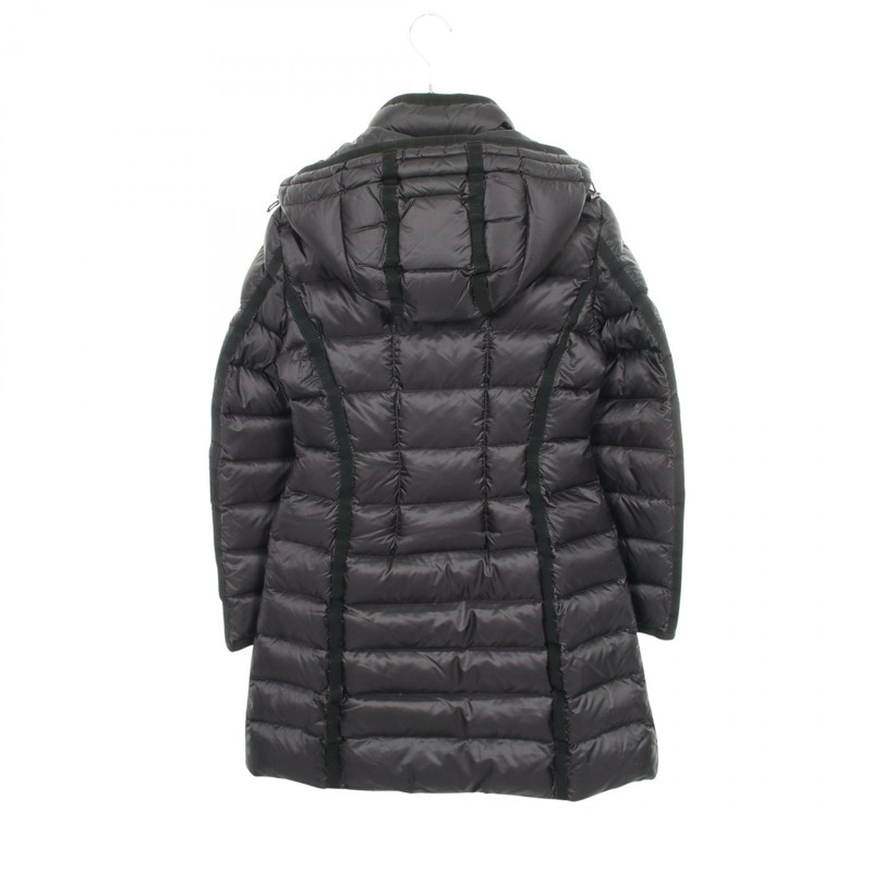 MONCLER HERMINE 羽絨外套 320934933905 尼龍 黑色 二手 女款 #0-1
