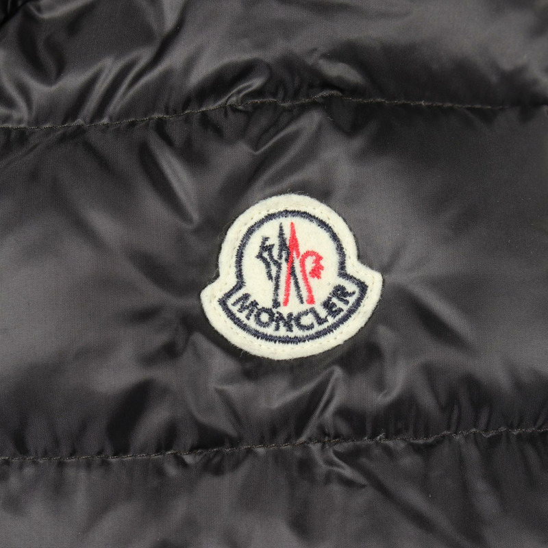 MONCLER HERMINE 羽絨外套 320934933905 尼龍 黑色 二手 女款 #0-5