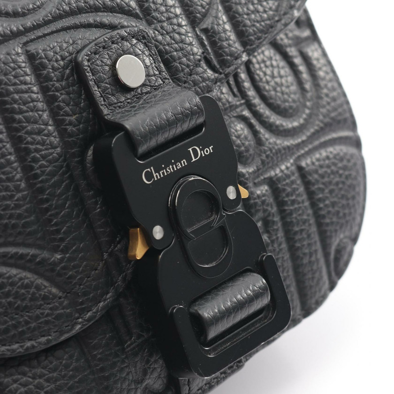 Christian Dior 馬鞍形迷你斜背包 2ADCA435LLG_H00N 二手-7
