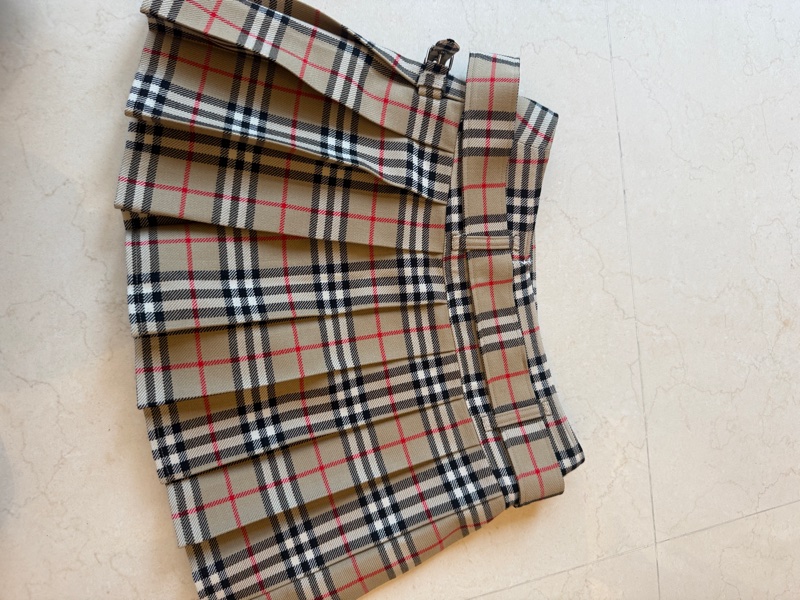 Burberry 百褶短裙❤️❤️❤️-5
