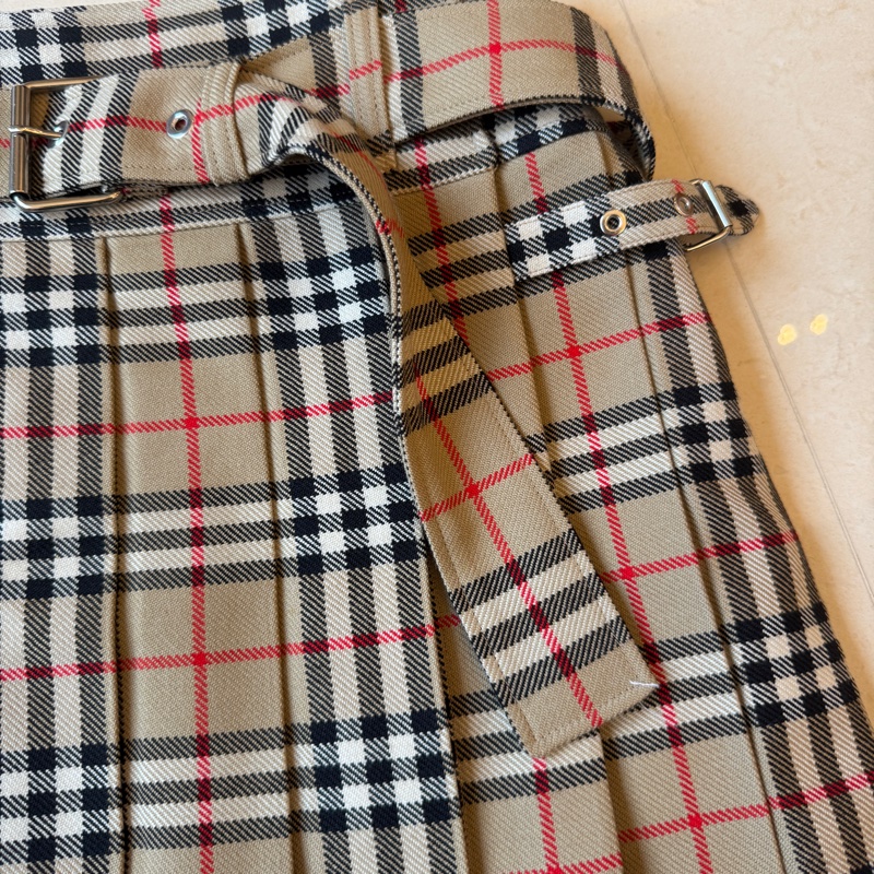Burberry 百褶短裙❤️❤️❤️-6