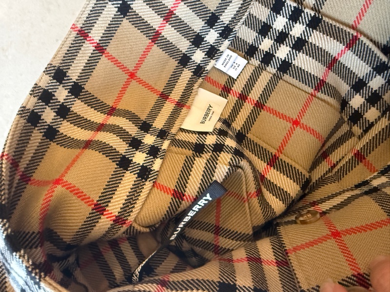 Burberry 百褶短裙❤️❤️❤️-8