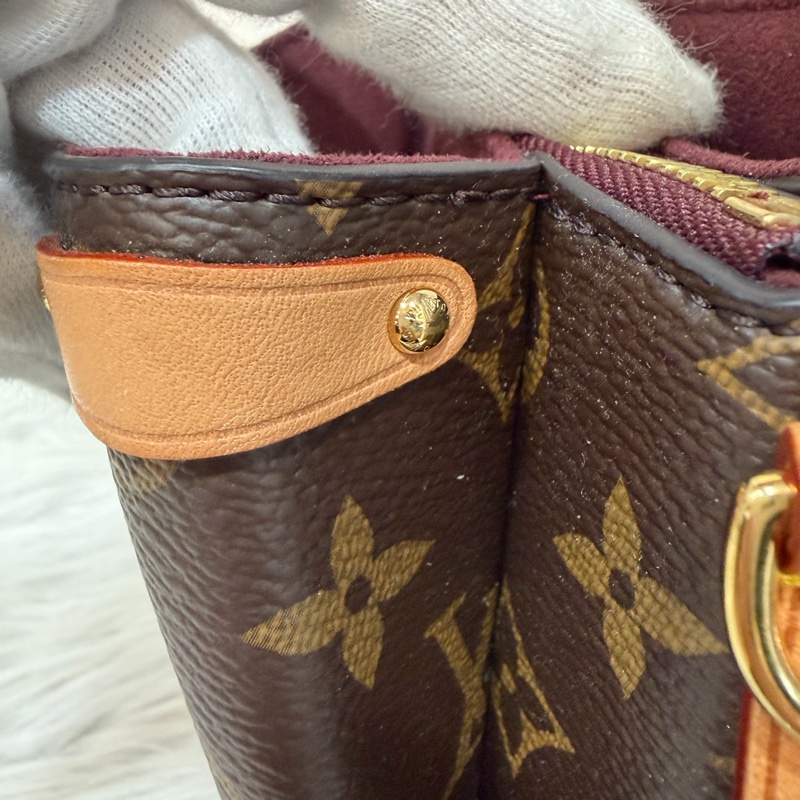 LV M44815 SOUFFLOT 原花 LOGO Monogram帆布 手提包 斜背包-7