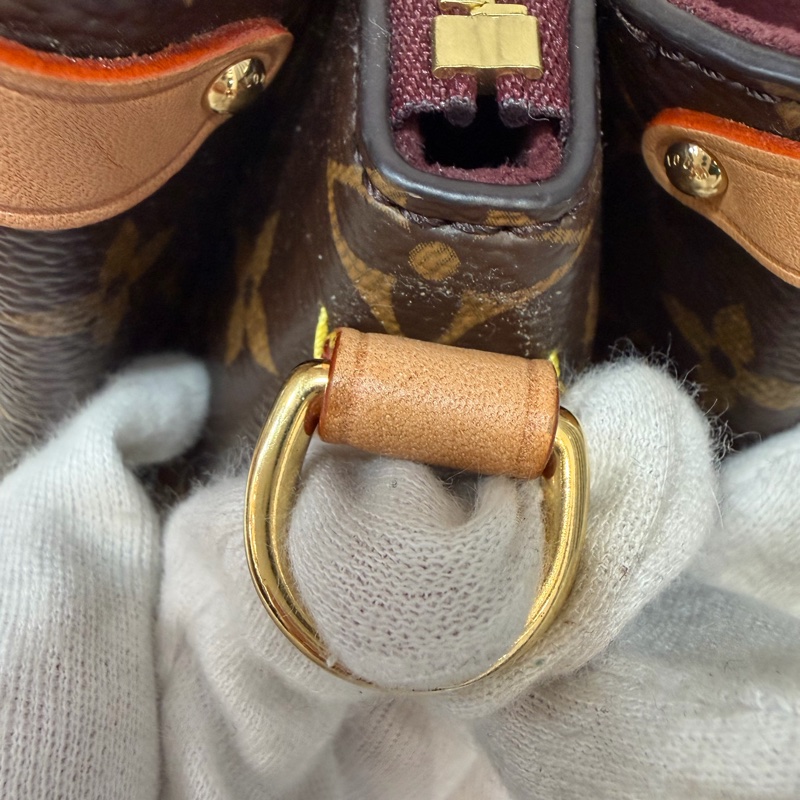 LV M44815 SOUFFLOT 原花 LOGO Monogram帆布 手提包 斜背包-10