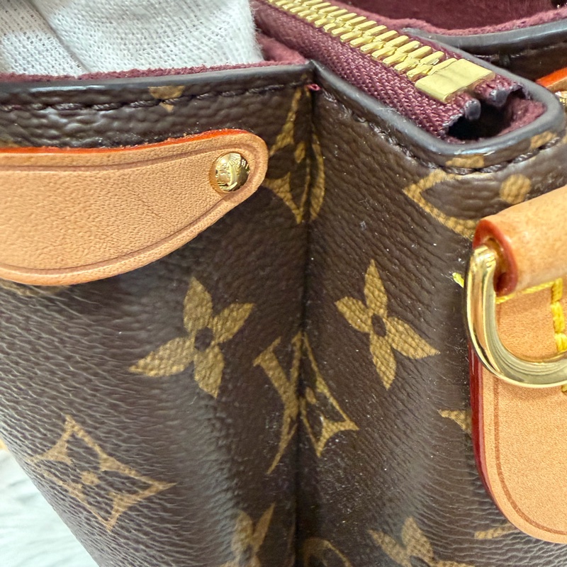 LV M44815 SOUFFLOT 原花 LOGO Monogram帆布 手提包 斜背包-11