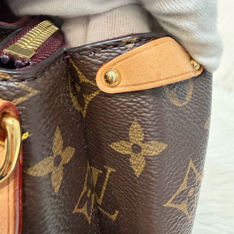 LV M44815 SOUFFLOT 原花 LOGO Monogram帆布 手提包 斜背包-12
