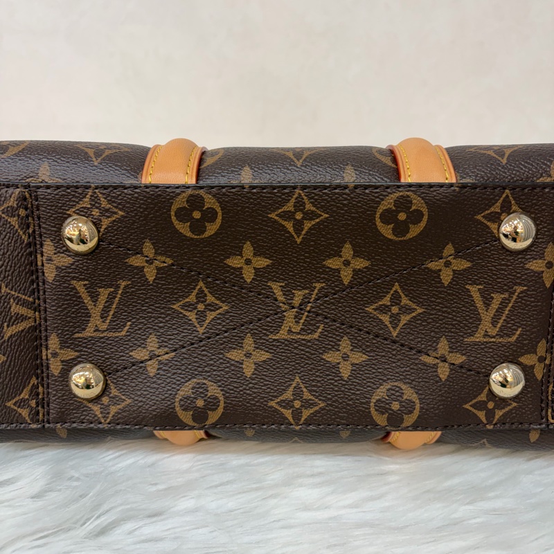 LV M44815 SOUFFLOT 原花 LOGO Monogram帆布 手提包 斜背包-13