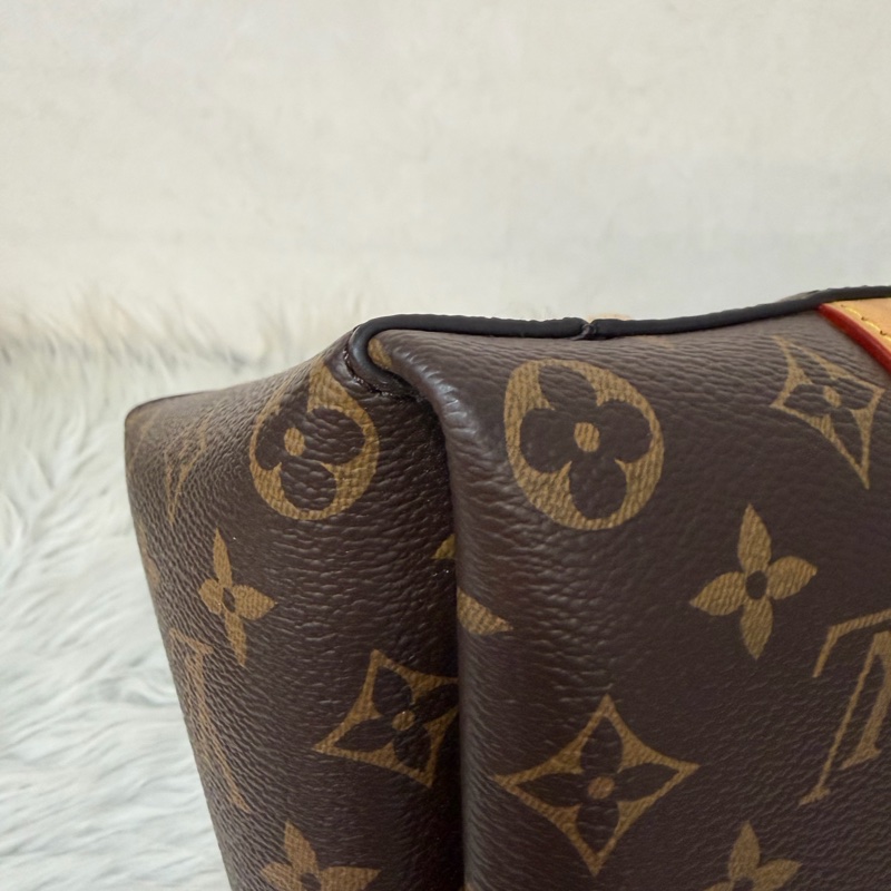LV M44815 SOUFFLOT 原花 LOGO Monogram帆布 手提包 斜背包-16