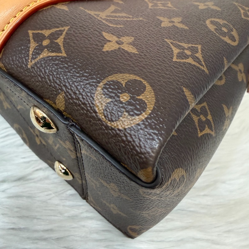 LV M44815 SOUFFLOT 原花 LOGO Monogram帆布 手提包 斜背包-17