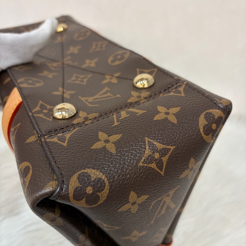 LV M44815 SOUFFLOT 原花 LOGO Monogram帆布 手提包 斜背包-18