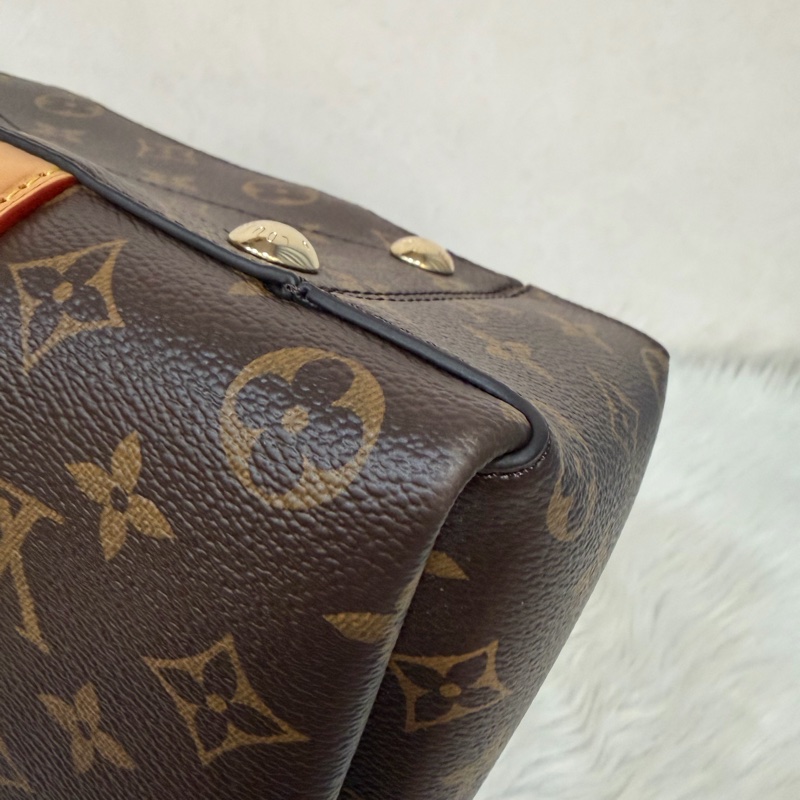 LV M44815 SOUFFLOT 原花 LOGO Monogram帆布 手提包 斜背包-19