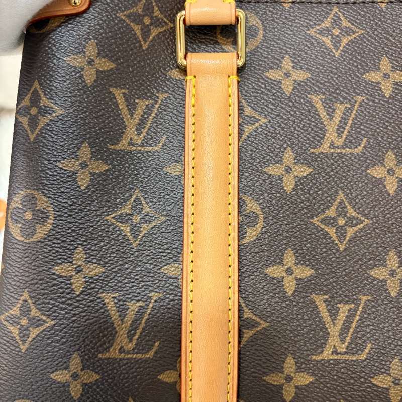 LV M44815 SOUFFLOT 原花 LOGO Monogram帆布 手提包 斜背包-25