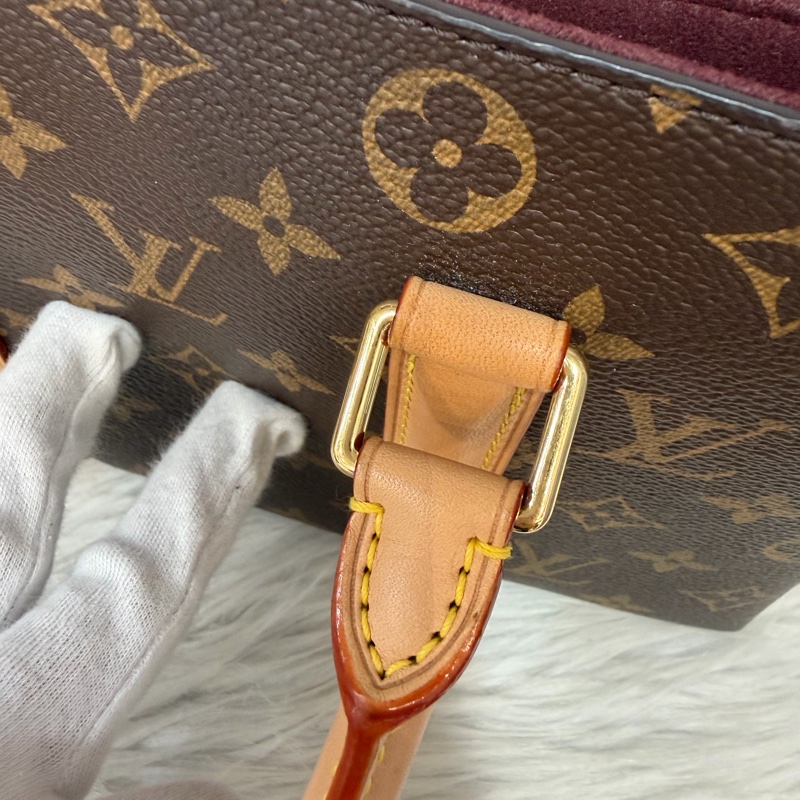 LV M44815 SOUFFLOT 原花 LOGO Monogram帆布 手提包 斜背包-27