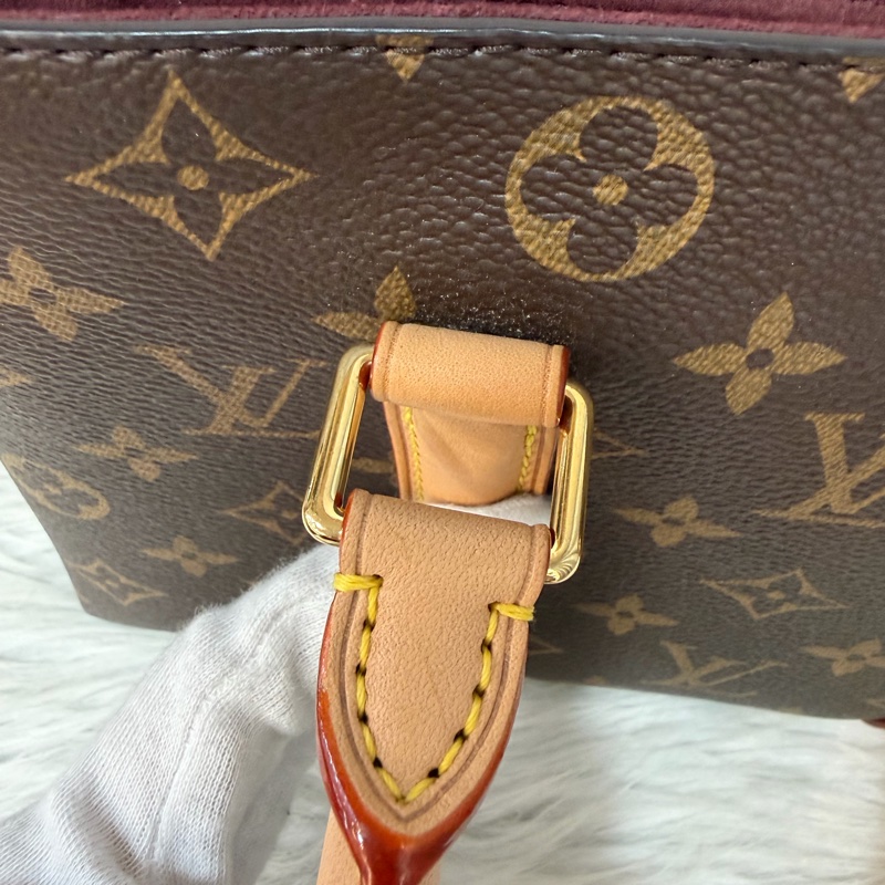 LV M44815 SOUFFLOT 原花 LOGO Monogram帆布 手提包 斜背包-30