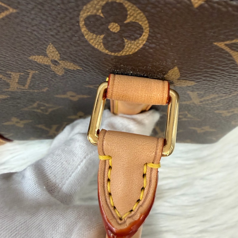LV M44815 SOUFFLOT 原花 LOGO Monogram帆布 手提包 斜背包-31