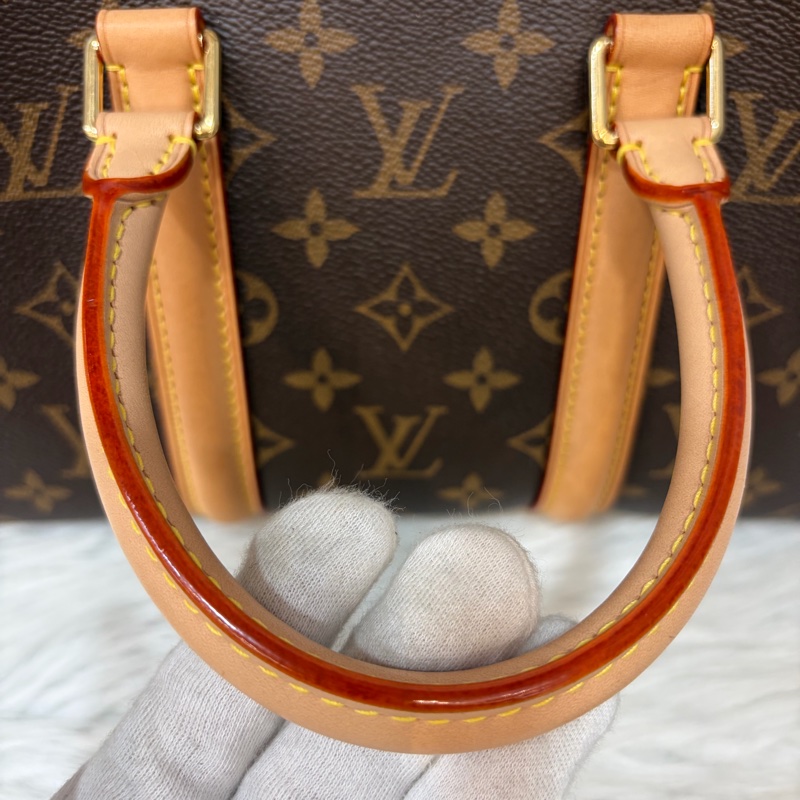 LV M44815 SOUFFLOT 原花 LOGO Monogram帆布 手提包 斜背包-43