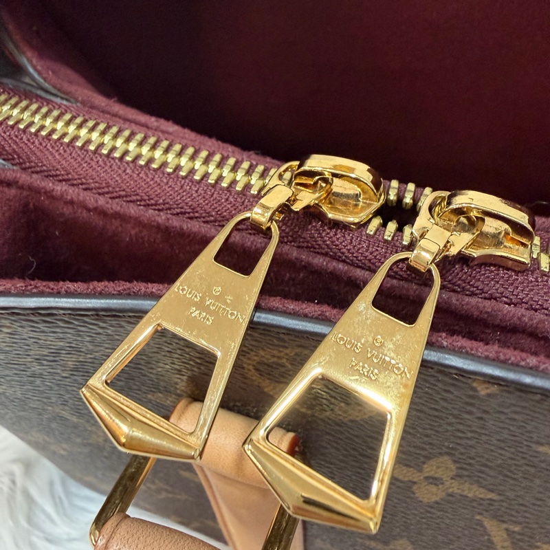 LV M44815 SOUFFLOT 原花 LOGO Monogram帆布 手提包 斜背包-53