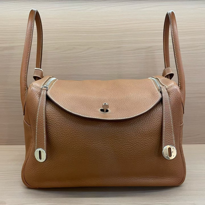 Hermes LINDY金棕 TC 34，2014年 無附件-0