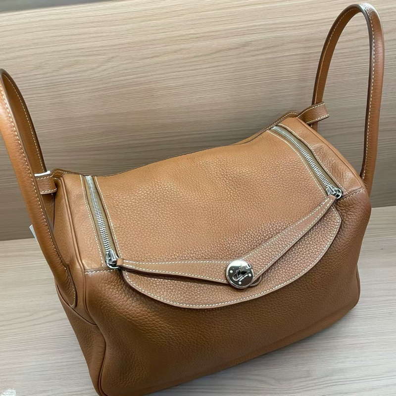Hermes LINDY金棕 TC 34，2014年 無附件-2