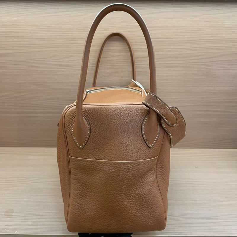 Hermes LINDY金棕 TC 34，2014年 無附件-4