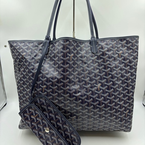 Goyard/戈雅中號子母tote購物袋24年，深藍色