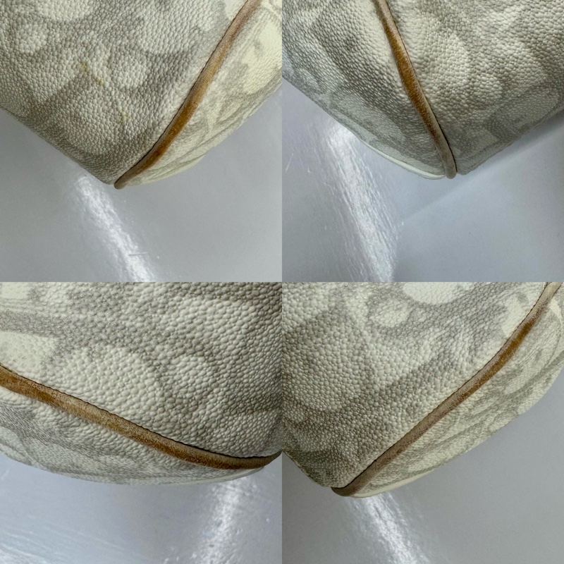 迪奧 DIOR  老花愛心鏈條手提／肩背包 02-RU-0027-4