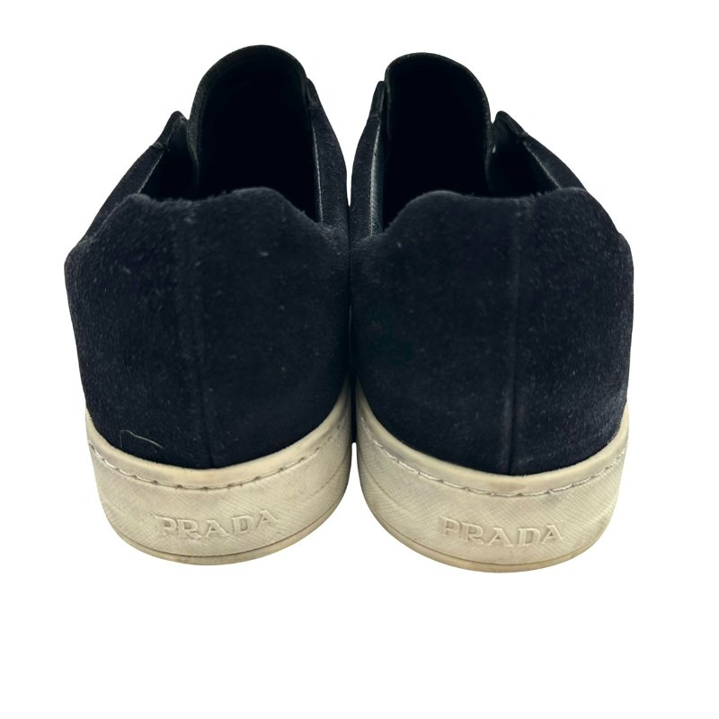 【美收精品】PRADA黑色休閒鞋 C-405【隔月月中將轉賣至日本 上架期限30天】-3