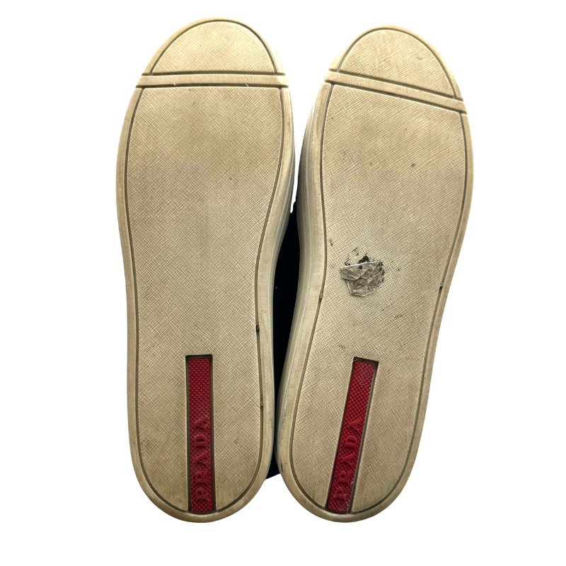 【美收精品】PRADA黑色休閒鞋 C-405【隔月月中將轉賣至日本 上架期限30天】-5