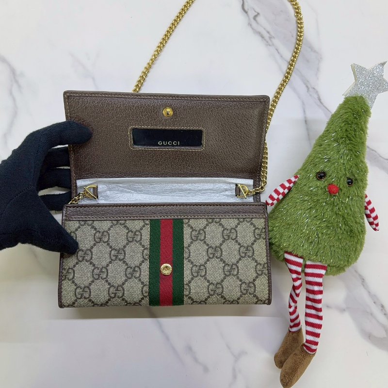 GUCCI Ophidia GG翻蓋WOC鏈包-4
