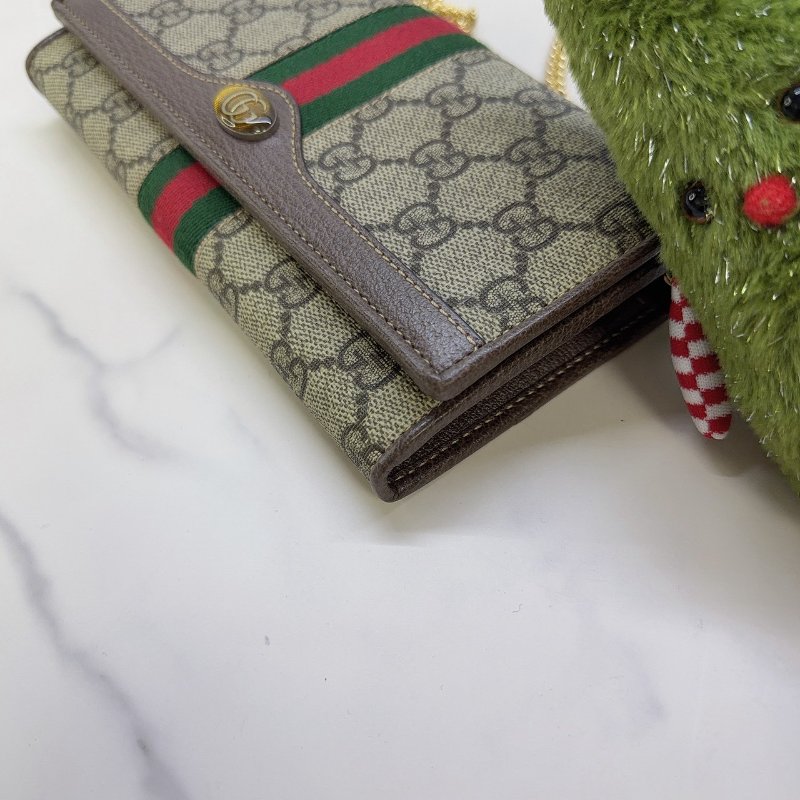 GUCCI Ophidia GG翻蓋WOC鏈包-7