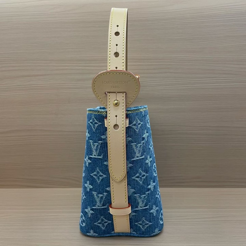 Lv新款牛仔丹宁allinBB水桶包 大全套 全新未使用過-3