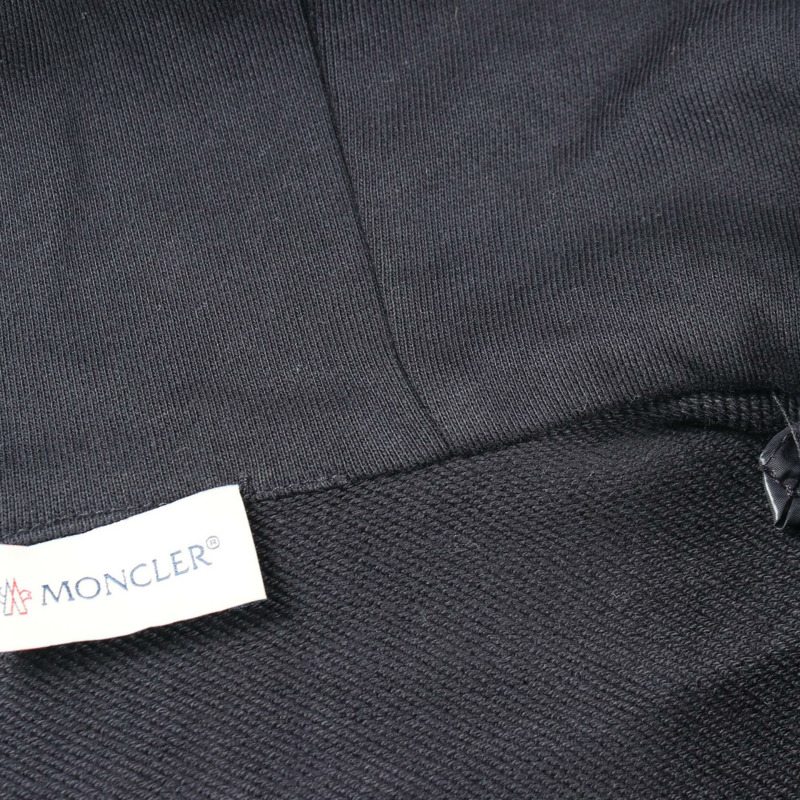 MONCLER 附帽羽絨外套 8428000 尼龍棉混紡 海軍藍 #XL 二手男款-6