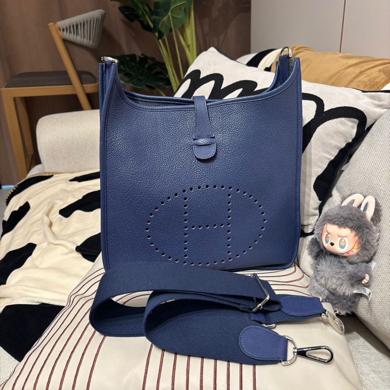 Hermes Evelyne 29 Stamp C TC粒粒牛皮-0