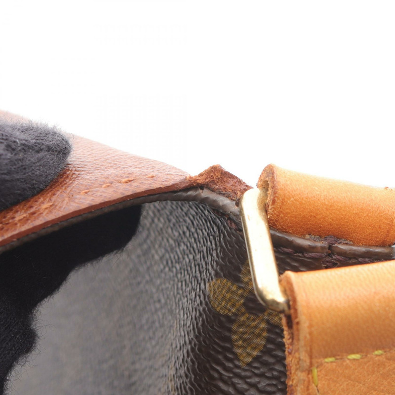 棕色 原花 帆布 Musette Salsa 肩背包【LOUIS VUITTON LV 路易威登】 M51387-5