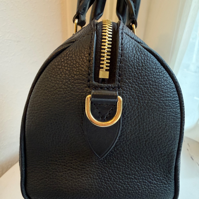 lv speedy20黑壓紋全真皮-3