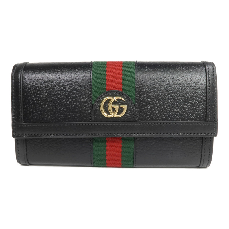 GUCCI 牛皮皮革Ophidia Wallet長錢包-0