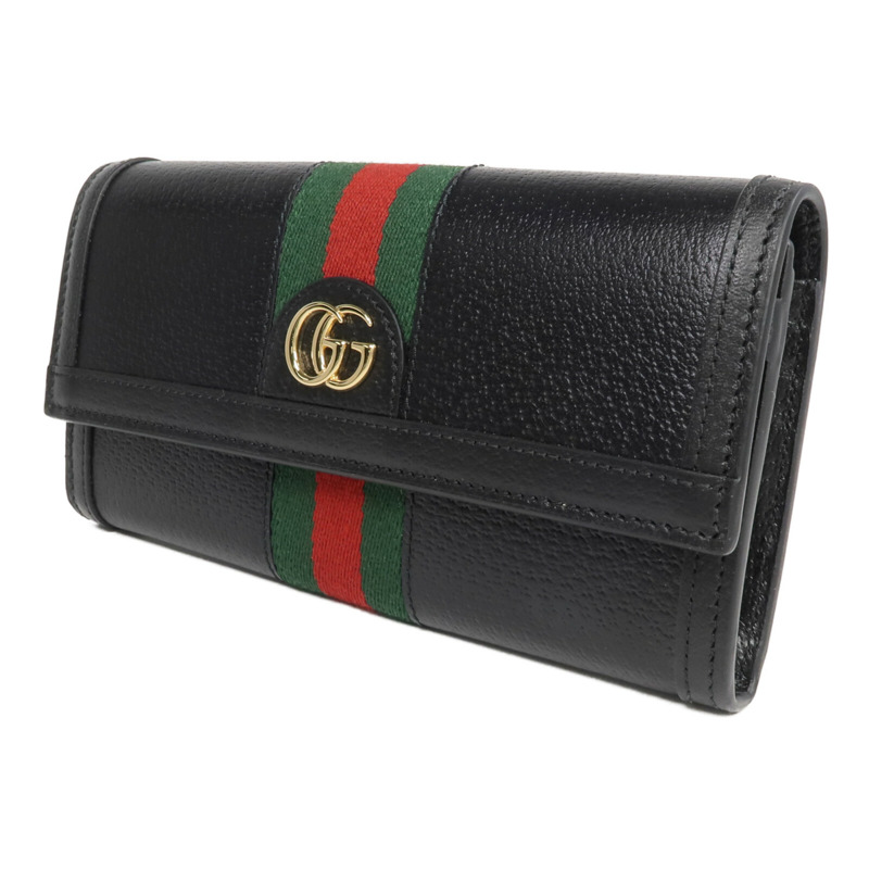 GUCCI 牛皮皮革Ophidia Wallet長錢包-2