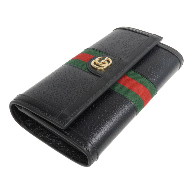 GUCCI 牛皮皮革Ophidia Wallet長錢包-3