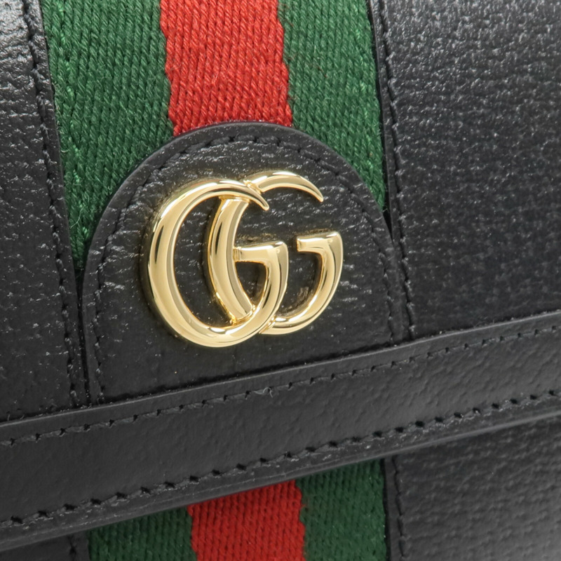 GUCCI 牛皮皮革Ophidia Wallet長錢包-6