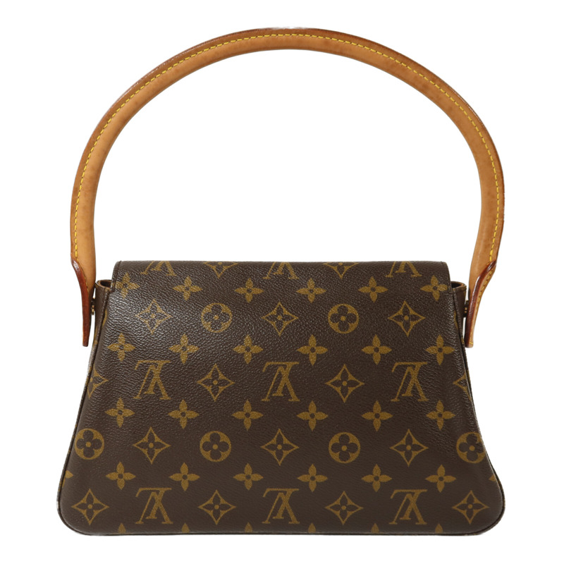 LOUIS VUITTON Monogram Mini Looping肩背袋-1