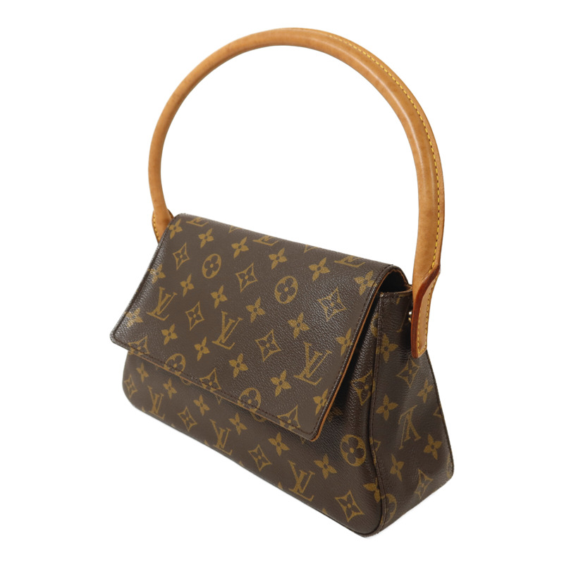 LOUIS VUITTON Monogram Mini Looping肩背袋-2
