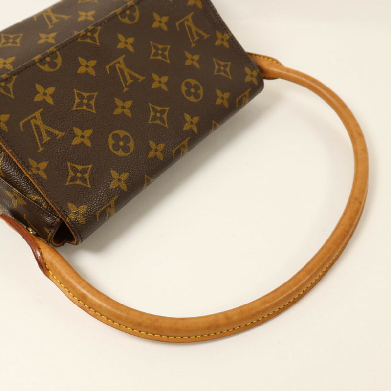 LOUIS VUITTON Monogram Mini Looping肩背袋-7