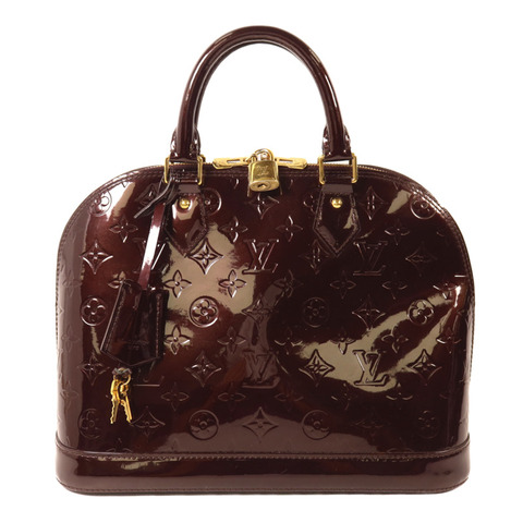 LOUIS VUITTON Monogram Vernis Alma PM手挽袋