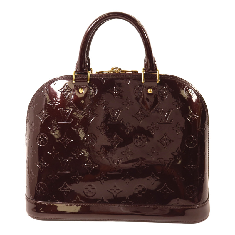 LOUIS VUITTON Monogram Vernis Alma PM手挽袋-1