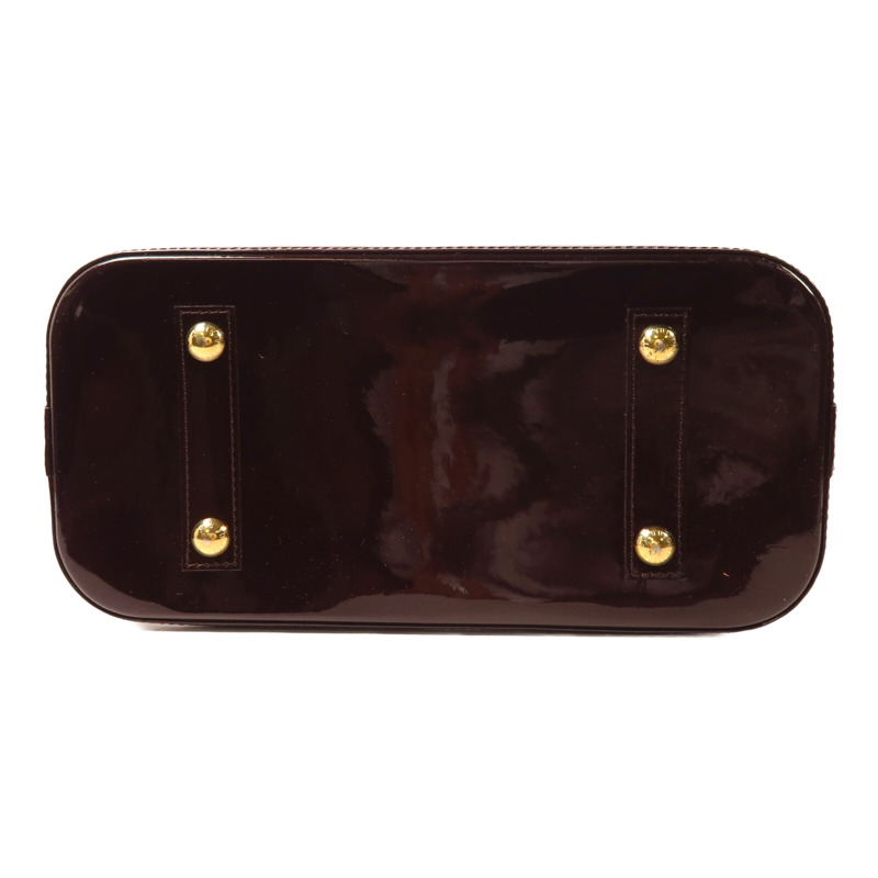 LOUIS VUITTON Monogram Vernis Alma PM手挽袋-3