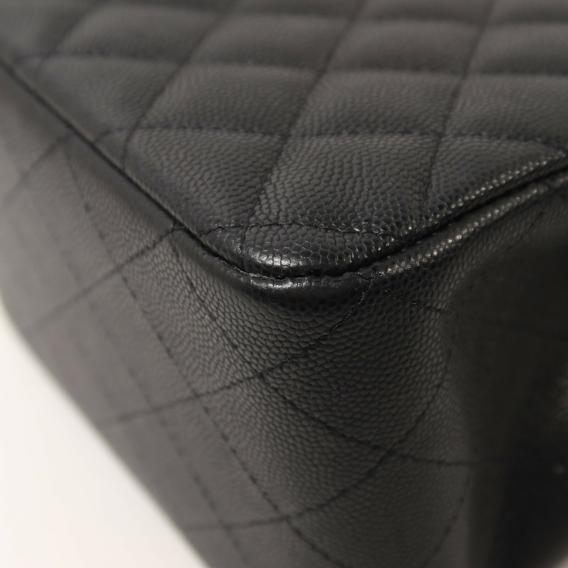 CHANEL 牛皮皮革Chain Shoulder鏈帶肩背袋-10