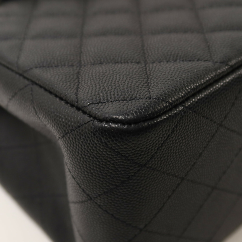 CHANEL 牛皮皮革Chain Shoulder鏈帶肩背袋-11