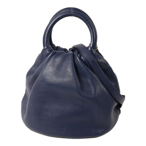 LOEWE 羊皮皮革Bucket Bounce Bag手挽肩背兩用袋