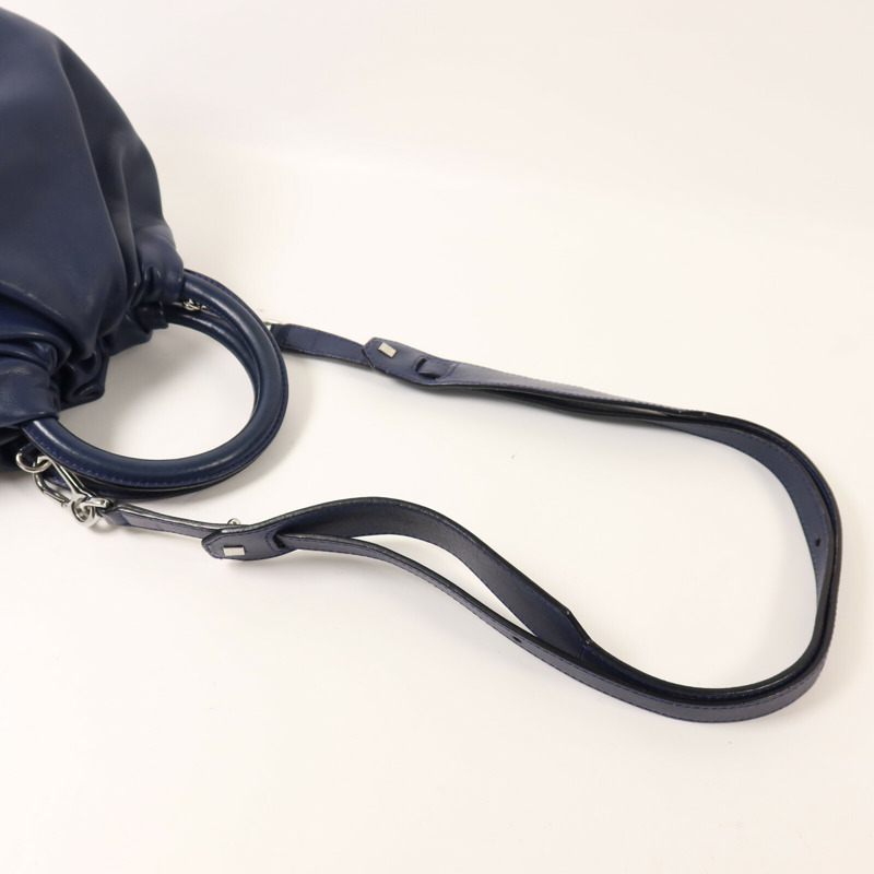 LOEWE 羊皮皮革Bucket Bounce Bag手挽肩背兩用袋-7