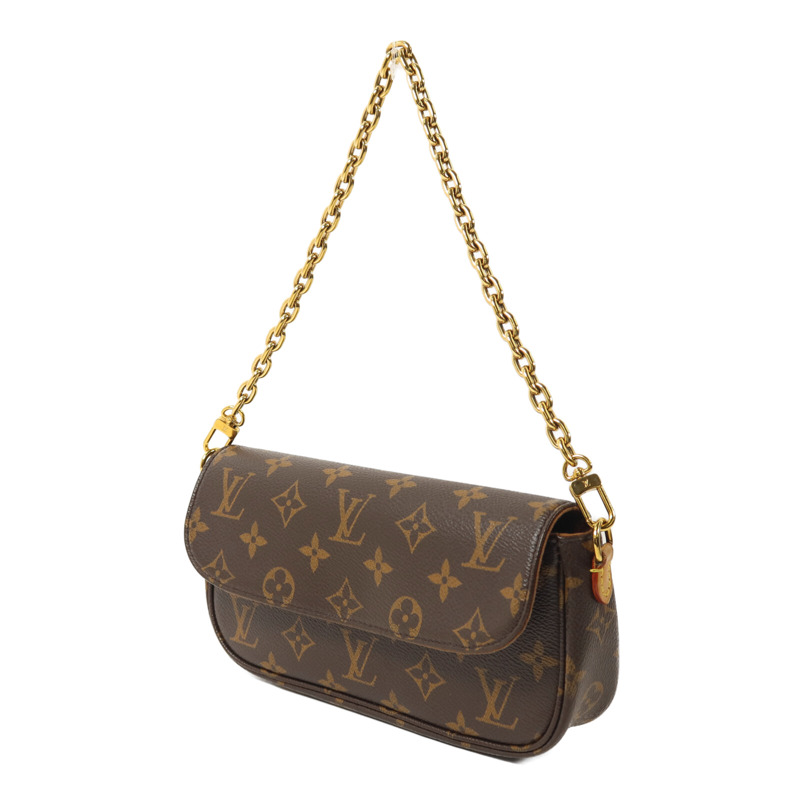 LOUIS VUITTON Monogram Wallet On Chain Ivy鏈帶肩背袋-2